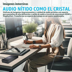 Dell D3100 - Estación de acoplamiento USB 3.0, base de monitor doble de