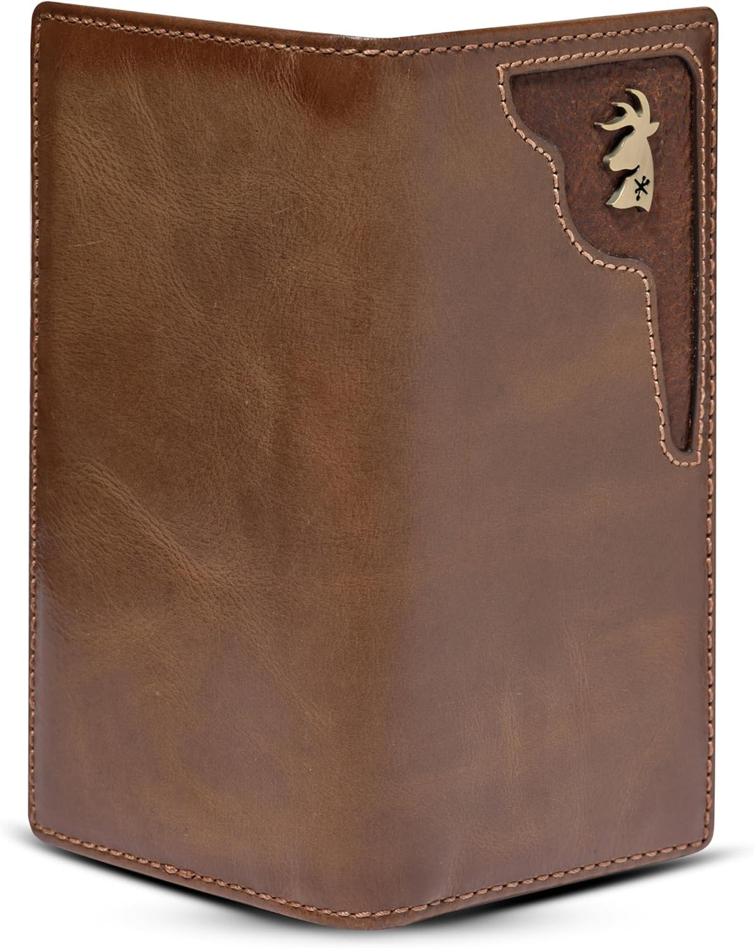 House of Jack Co. Cartera larga para hombre | Cuero de grano comple...