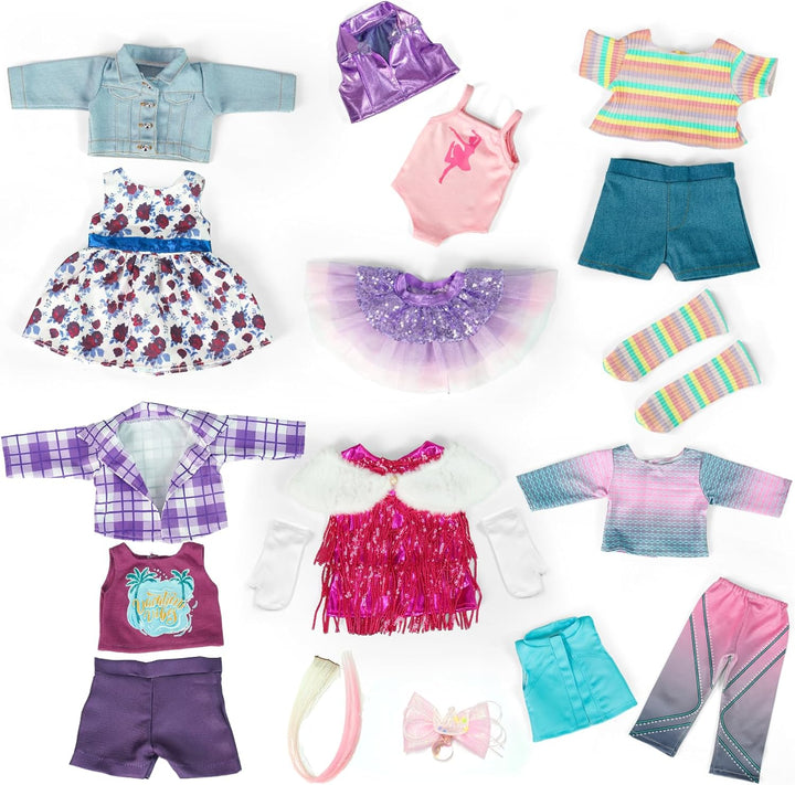 Accesorios de ropa para muñecas American Doll de 18 pulgadas - Jueg...