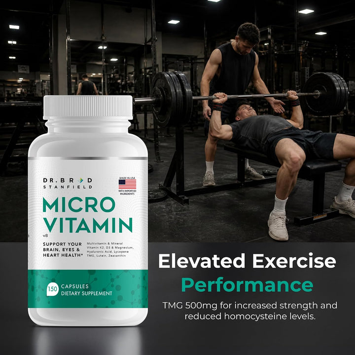 Dr Brad Stanfield Microvitamina, multivitamínico de baja dosis y su...