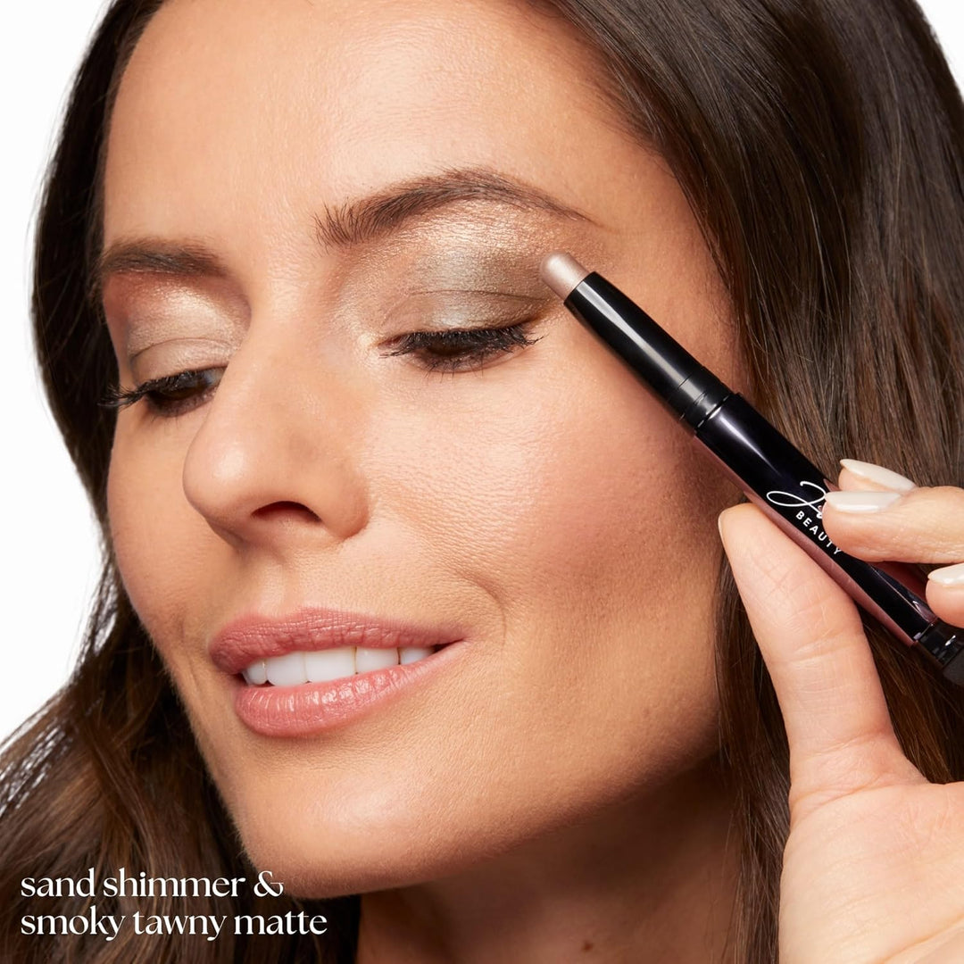 Julep - Sombra de ojos 101 de crema a polvo, impermeable, en barra...