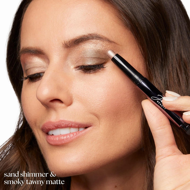 Julep - Sombra de ojos 101 de crema a polvo, impermeable, en barra...