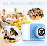 Juguetes de cámara para niñas y niños de 3 a 8 años, cámara 1080P p...