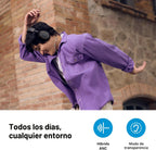 Sennehiser ACCENTUM - Auriculares inalámbricos, ANC, batería de 50 horas, adaptador BTD 600