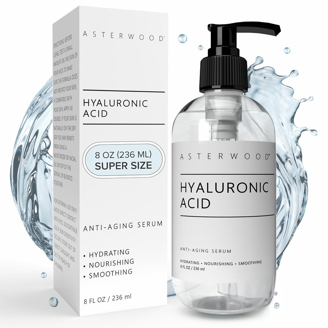 Asterwood Suero de Ácido Hialurónico para el Rostro - Reafirmante,...