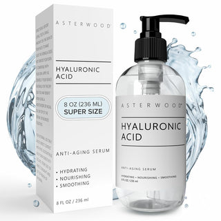 Asterwood Suero de Ácido Hialurónico para el Rostro - Reafirmante,...
