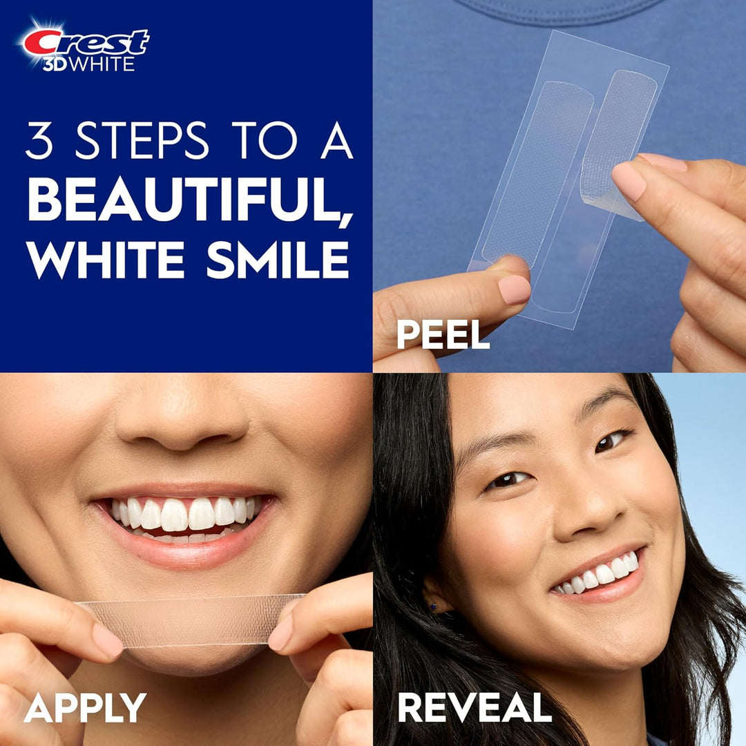 Crest 3D Whitestrips, Transformación de Sonrisa de 1 Semana, Tiras...