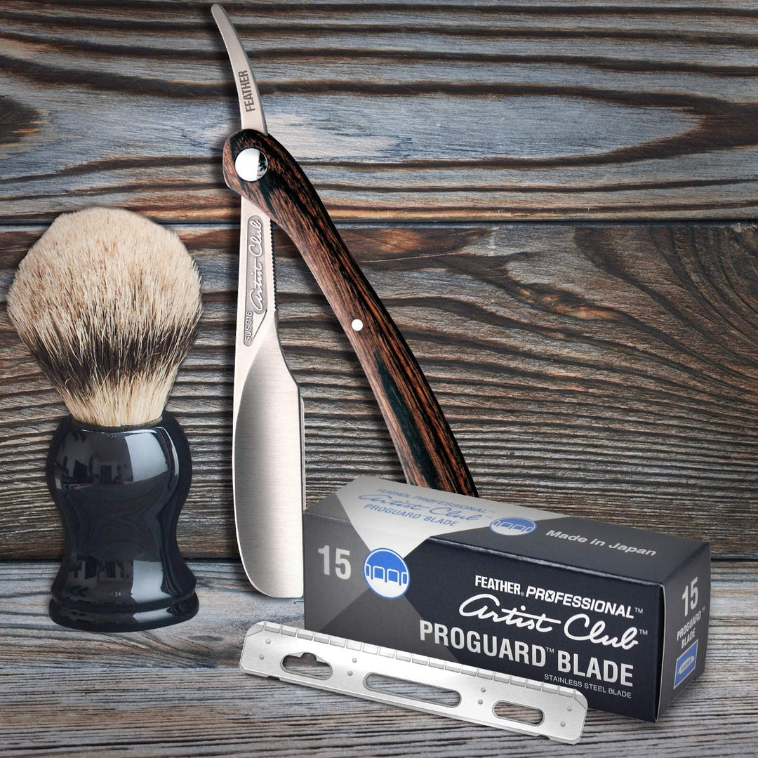 Feather Artist Club ProGuard - Cuchillas de afeitar (15 unidades, 2...