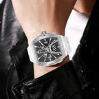 Reloj deportivo para hombre – Moda clásica 50M impermeable doble pantalla (analógico y digital) – Luz nocturna LED, cronómetro, alarma, 6 opciones de color regalo