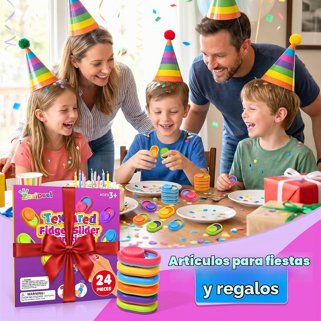 Juguetes magnéticos para ansiedad a granel: 24 piezas de juguete sensorial