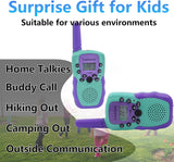 LOUKIENE Walkie Talkies para niños de 22 canales de radio de 2 vías...