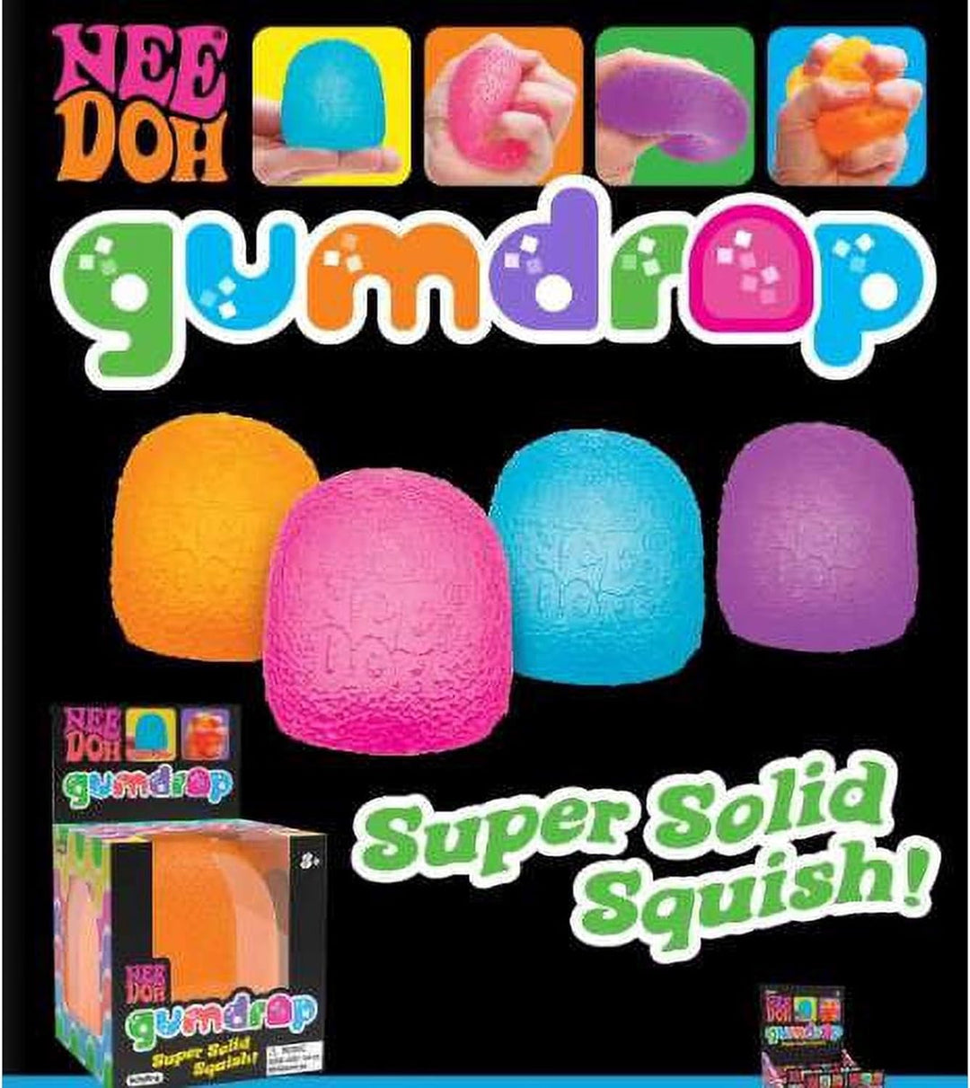 Schylling NeeDoh Gumdrop Juguete Sensorial con Textura