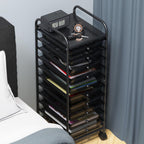 Lámpara Simple Houseware Organizador de carrito utilitario con ruedas con 10