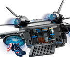 LEGO Marvel Los Vengadores Quinjet 76248, Juego de Construcción de Nave Espacial con Minifiguras de Thor, Iron Man, Viuda Negra, Loki y Capitán América, Saga del Infinito