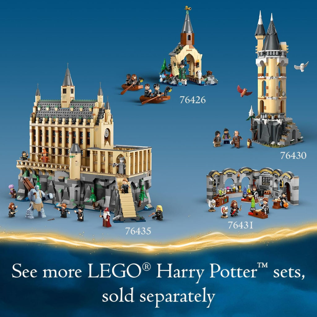LEGO Harry Potter Aragog en el Bosque Prohibido, juego de araña de juguete para niños, juguete coleccionable de Harry Potter con criatura mágica y 2 minifiguras, juguete de Harry Potter para niños y