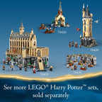 LEGO Harry Potter Aragog en el Bosque Prohibido, juego de araña de juguete para niños, juguete coleccionable de Harry Potter con criatura mágica y 2 minifiguras, juguete de Harry Potter para niños y
