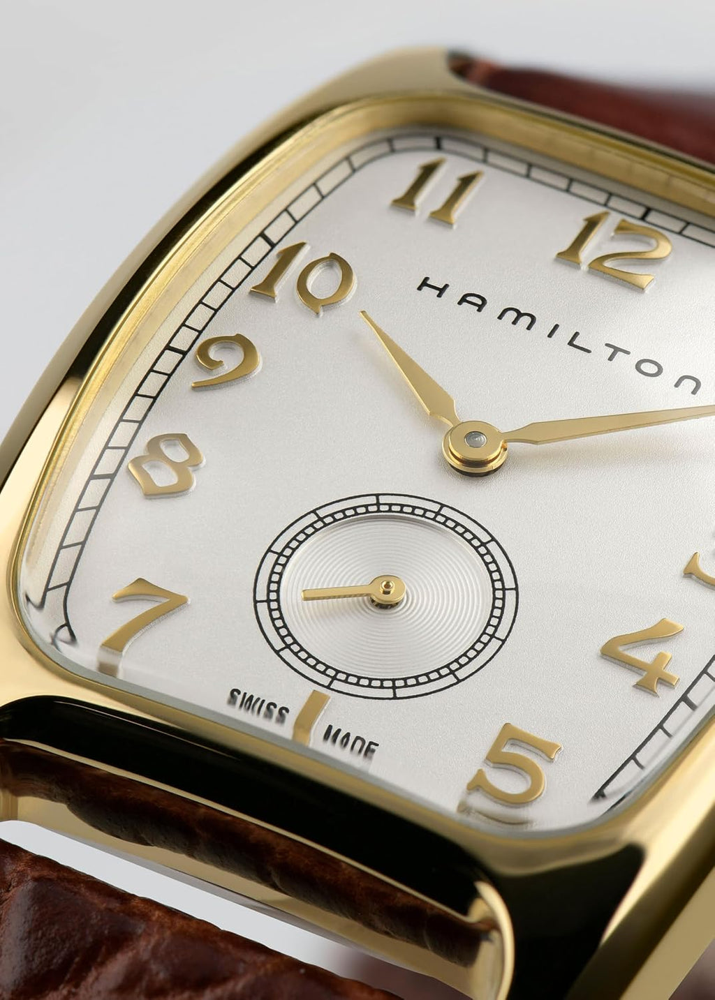 Hamilton American Classic Boulton - Reloj de cuarzo para hombre, caja de