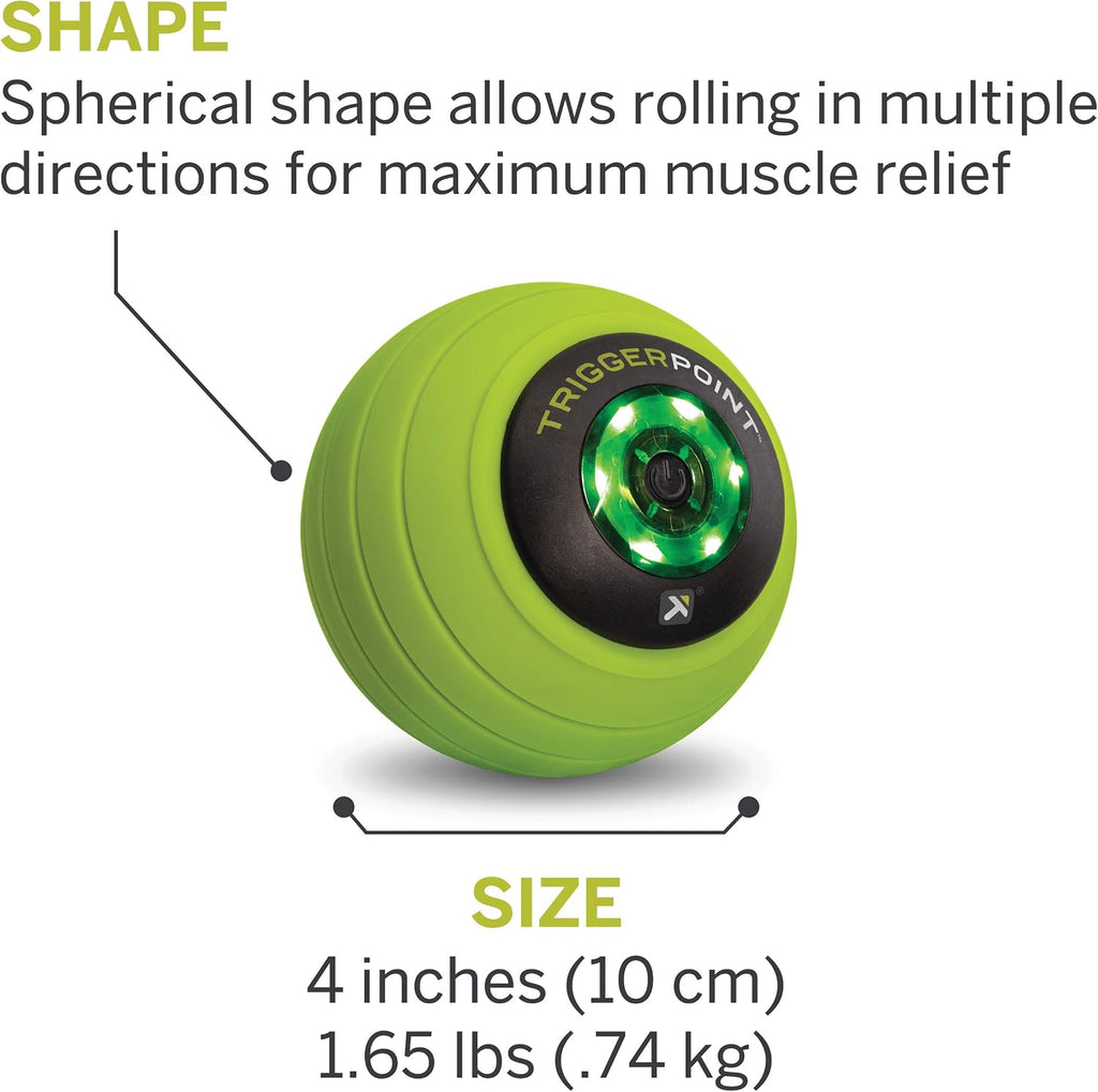 Trigger Point Performance TriggerPoint MB Vibe Pelota de masaje vibratoria de 3 velocidades