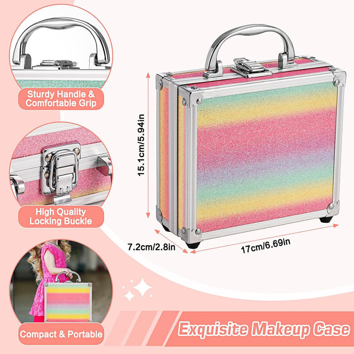 Anpro Kit de maquillaje todo en uno para niñas de 10 a 12 años con...