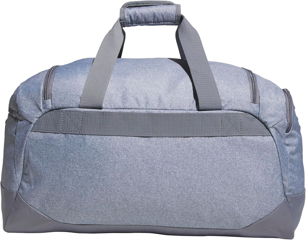 adidas Defender - Bolsa de lona color gris y oro rosa, OSFA