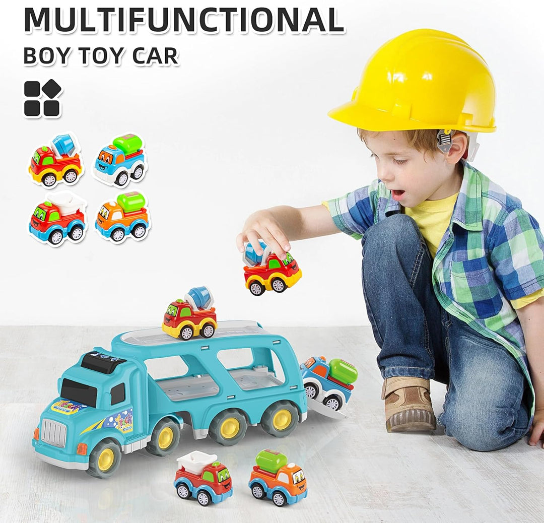 Veslier Camiones de juguete para niños y niñas de 2, 3, 4, 5 años,...