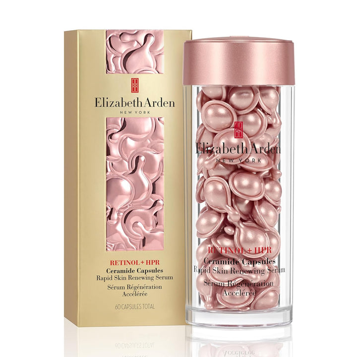 Cápsulas de suero facial de retinol + HPR de ceramidas de Elizabeth...