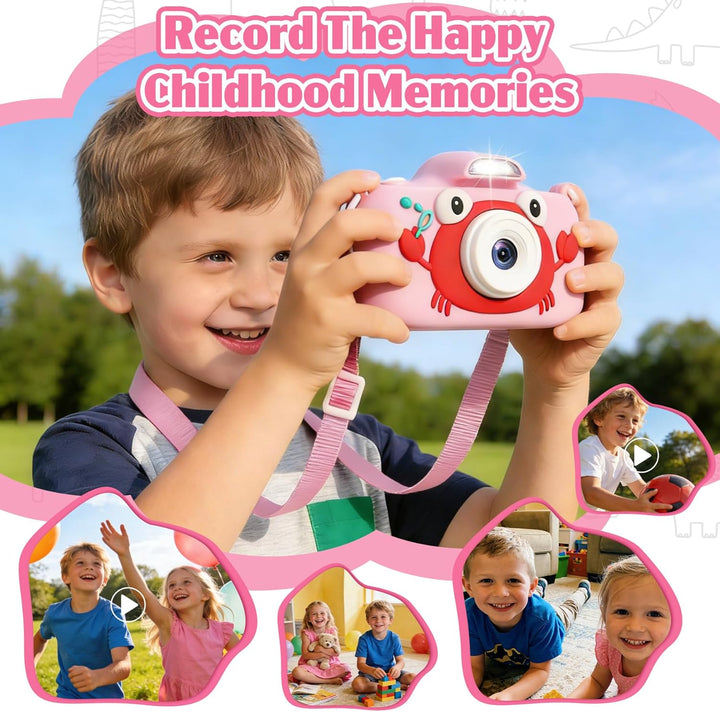 Juguetes de cámara para niños de 3 a 9 años. Cámara digital para ni...