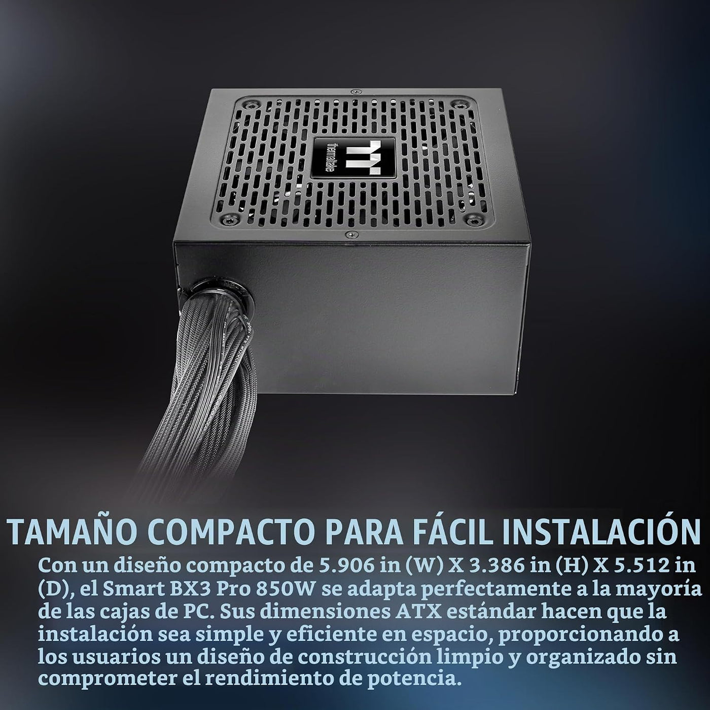 Thermaltake Smart BX3 Pro 850W; ATX 3.1; Native PCIe 5.1 12V-2X6; N...