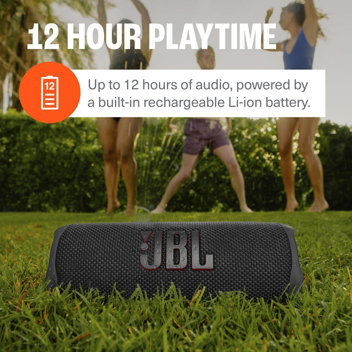 JBL Flip 6 (Squad) + Paquete con funda protectora rígida divvi!