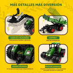 Juguete de tractor a control remoto juego de tractor RC