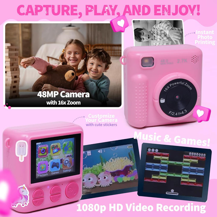 FINcredible Kit Photomaker - Cámara de impresión instantánea para n...