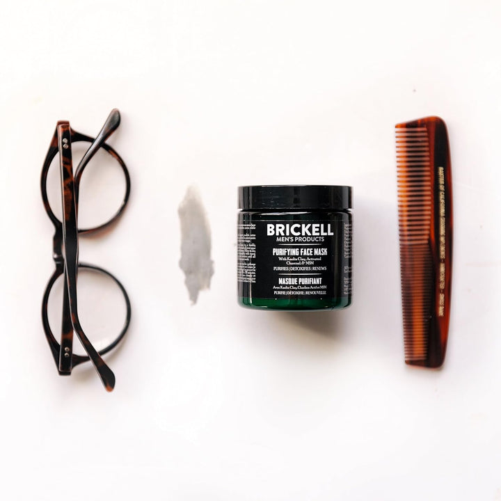 Brickell - Máscara facial de carbón purificador para hombre, produc...