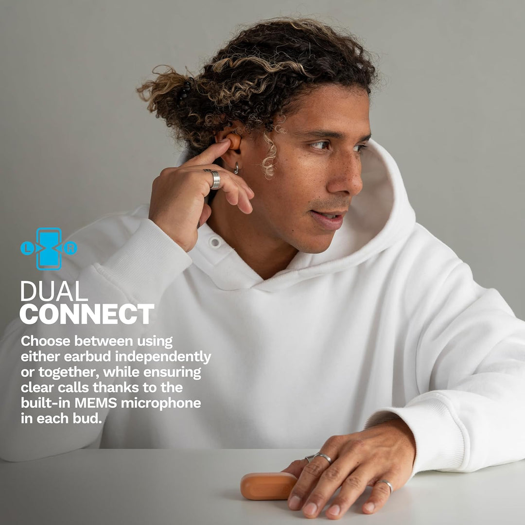 JLab Go Air Pop+ Tones Auriculares inalámbricos verdaderos, auricul...