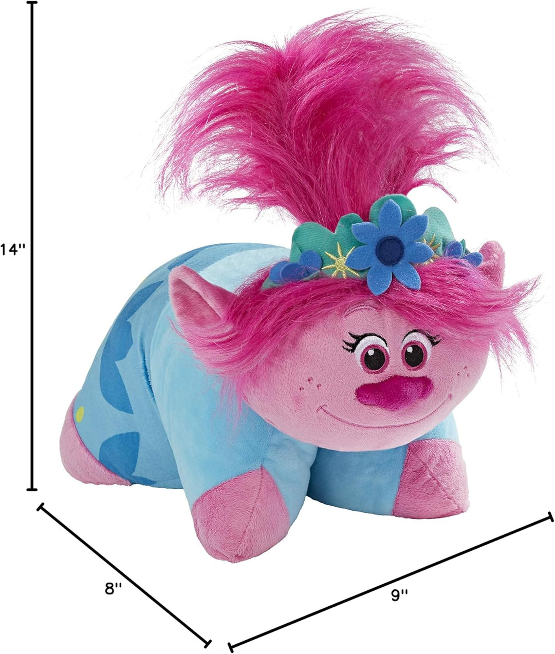 Pillow Pets DreamWorks Poppy - Peluche de Trolls World