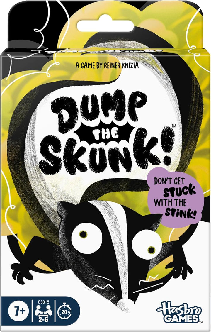 Dump The Skunk Juego Juego de cartas familiares de Reiner