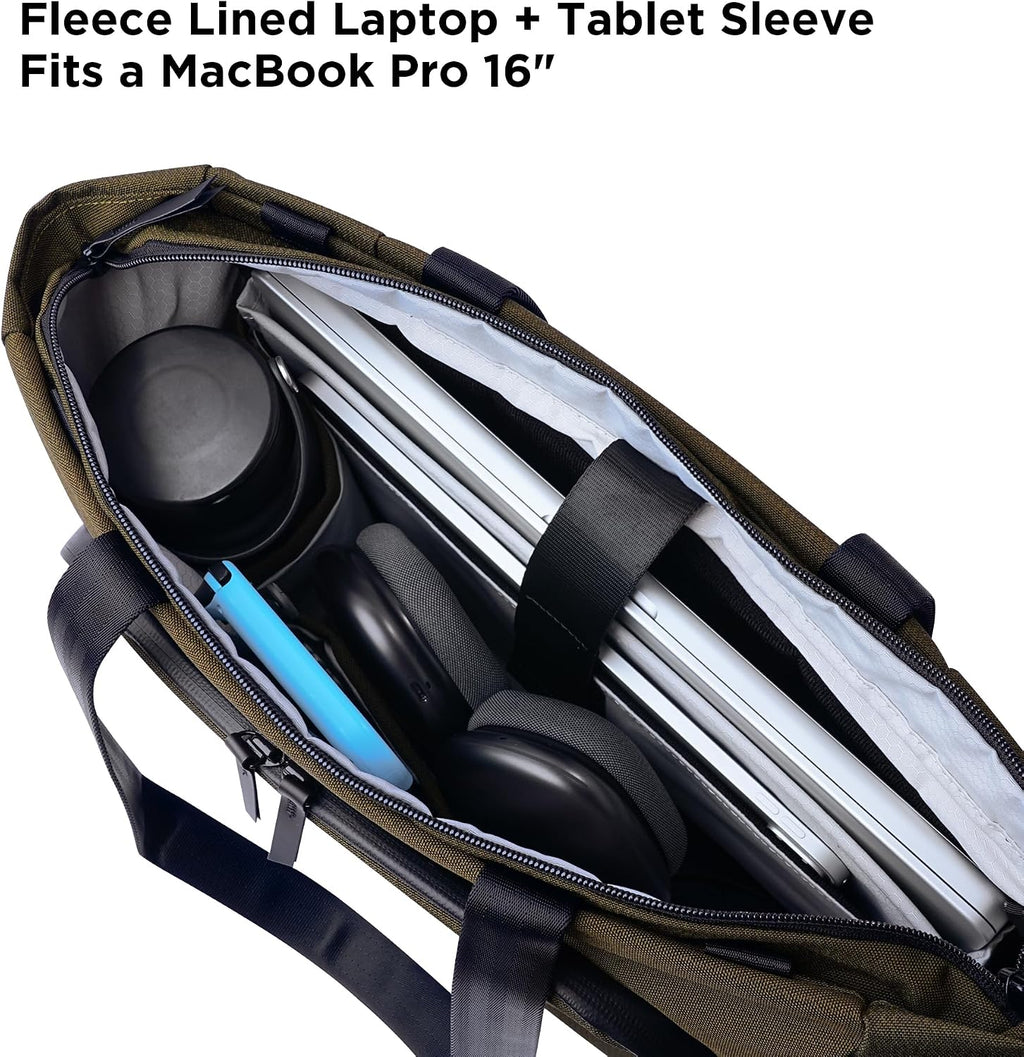 ALPAKA Bravo Tote Bag 14 L, resistente a la intemperie, maletín para laptop de 16 pulgadas para hombres y mujeres, bolsa de viaje con correa ajustable para el hombro