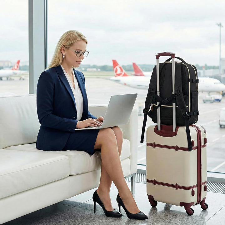 TILYMOL Travel Backpack for Women &amp; Men - 15.6 inch Laptop Bag...