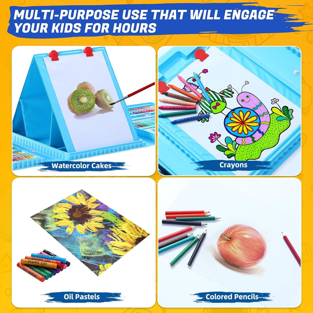 All en One Art Supplies Include Drawing Kit, Origami & Paper-Cutting Crafts