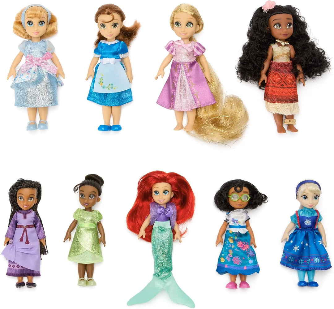 Disney Store Colección Once Upon a Story Mini Doll Set de regalo \u...