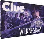 CLUE: Miércoles | Juego de mesa clásico inspirado en la serie original de Netflix | Resuelve el misterio en la Academia Nevermore con amigos y familiares | Mercancía con licencia oficial | 2-6 jugadores | A partir de 8 años