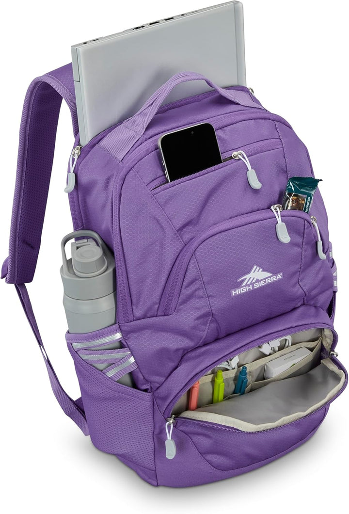 High Sierra Mochila Swoop Sg unisex, Púrpura claro, Tamaño único