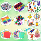 Sundaymot Kids Arts and Crafts Set Kit de manualidades para niños de más de 2000 piezas
