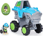 Paw Patrol, Dino Rescue Rex - Vehículo transformador con figura de dinosaurio misterioso