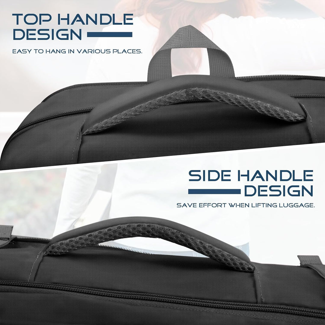 Fxcelets TSA - Mochila de viaje expandible para hombres, bolsa para...