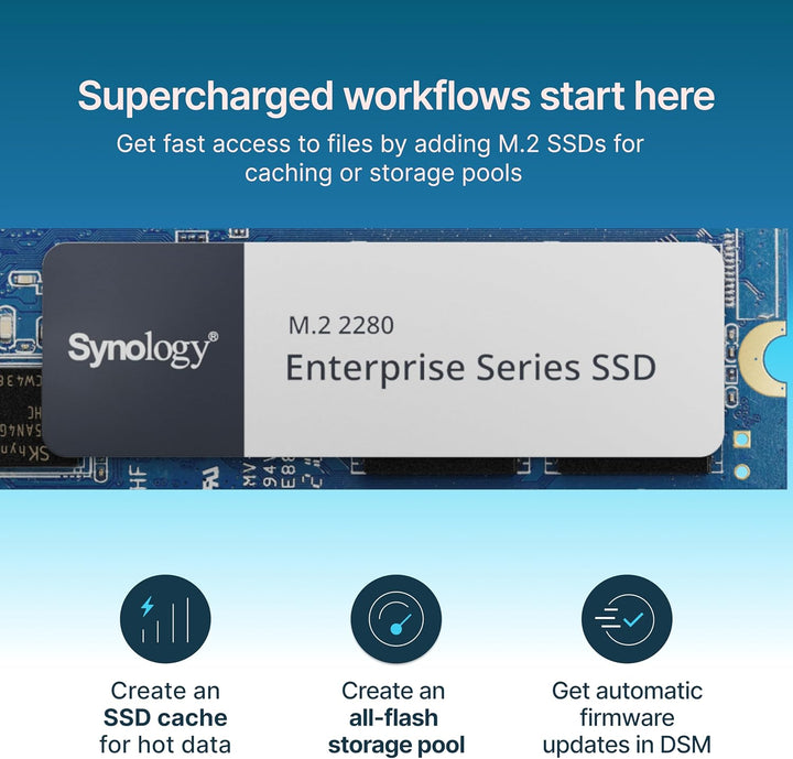 Synology DiskStation DS1525+ de 5 bahías (sin disco)