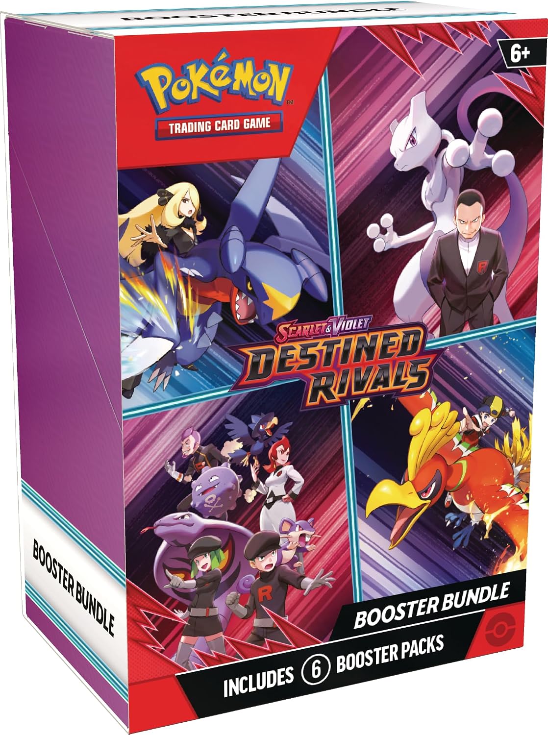 Pokémon TCG: Scarlet & Violet - Paquete de refuerzo Destined Rivals - 6 paquetes