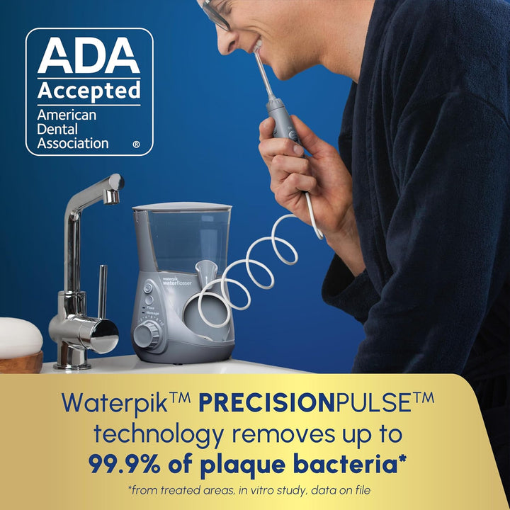 Waterpik Aquarius - Hilo dental de agua para limpieza de dientes, e...