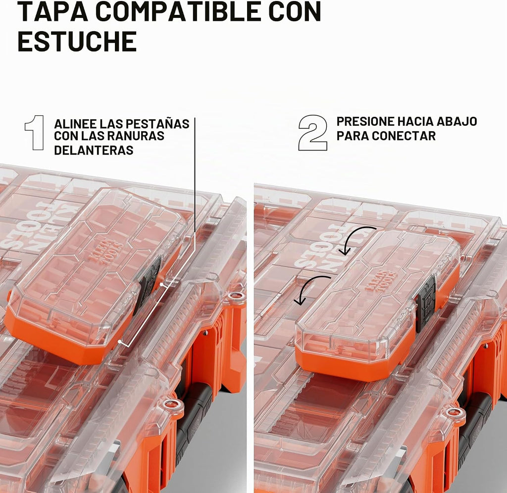 Klein Tools 54400MBX MODbox Caja de Compartimento Alto