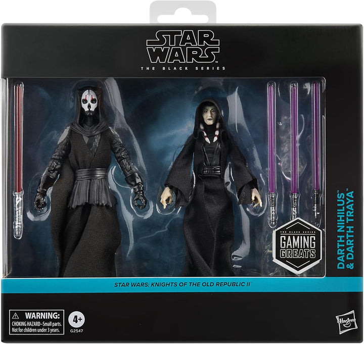 STAR WARS The Black Series Darth Nihilus & Darth Traya, Knights of...