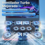 Almohadilla de refrigeración para laptop para videojuegos, 11 venti...